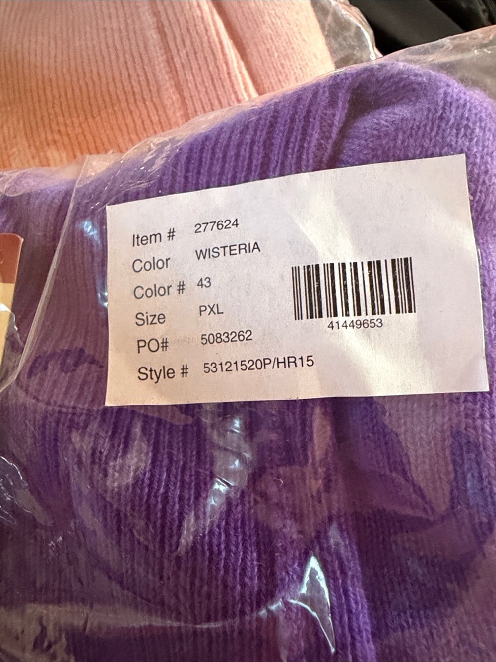 Talbots Womens’s PXL Pink and Purple Cashmere Blend sweaters - Picture 2 of 4